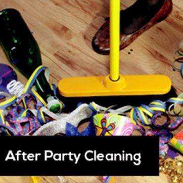 after-party cleaning