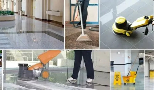 commercial building deep cleaning