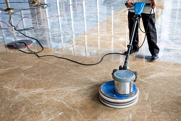 marble floor polishing cleaning